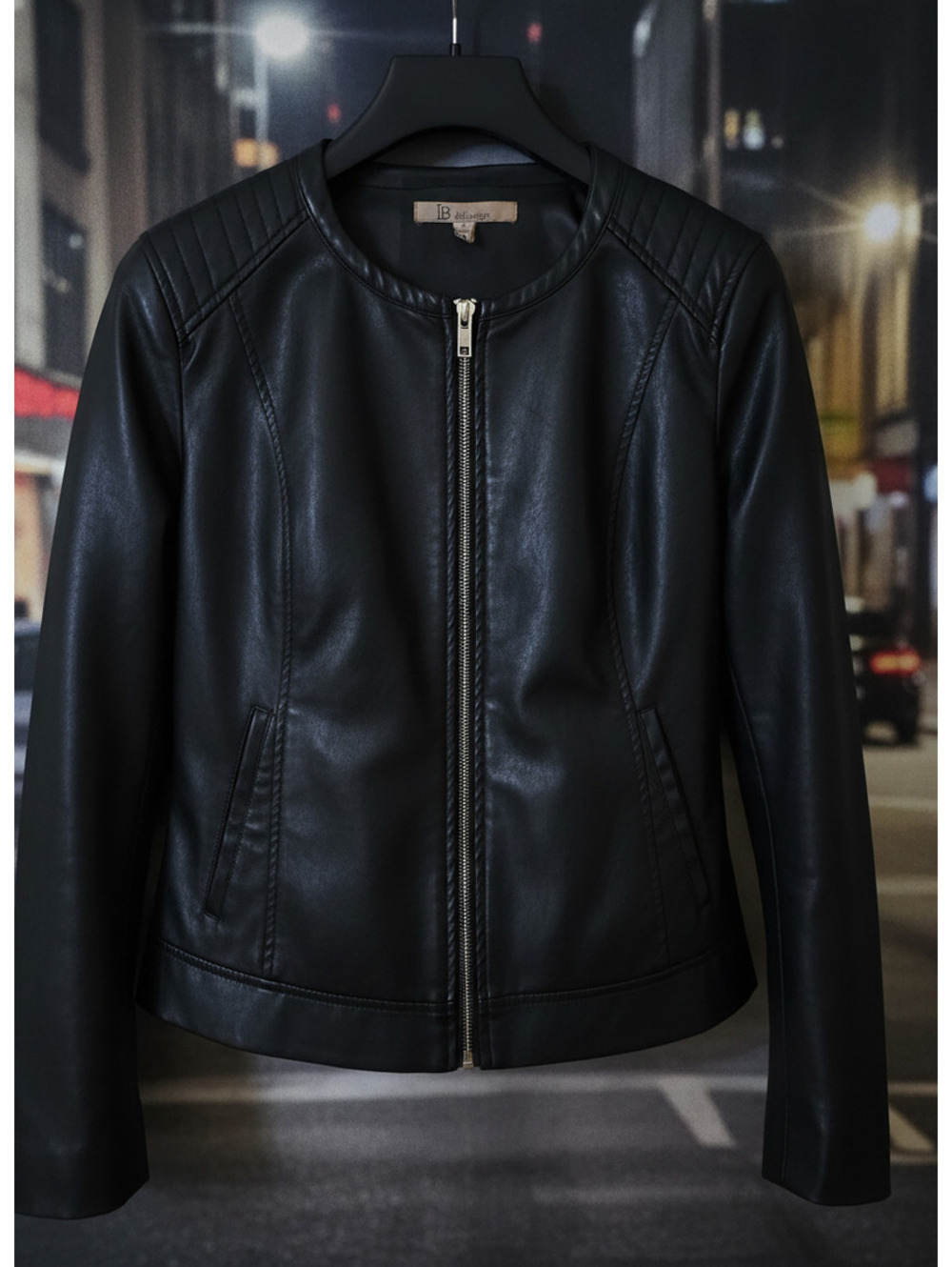 IB Diffusion Vegan Leather Jacket